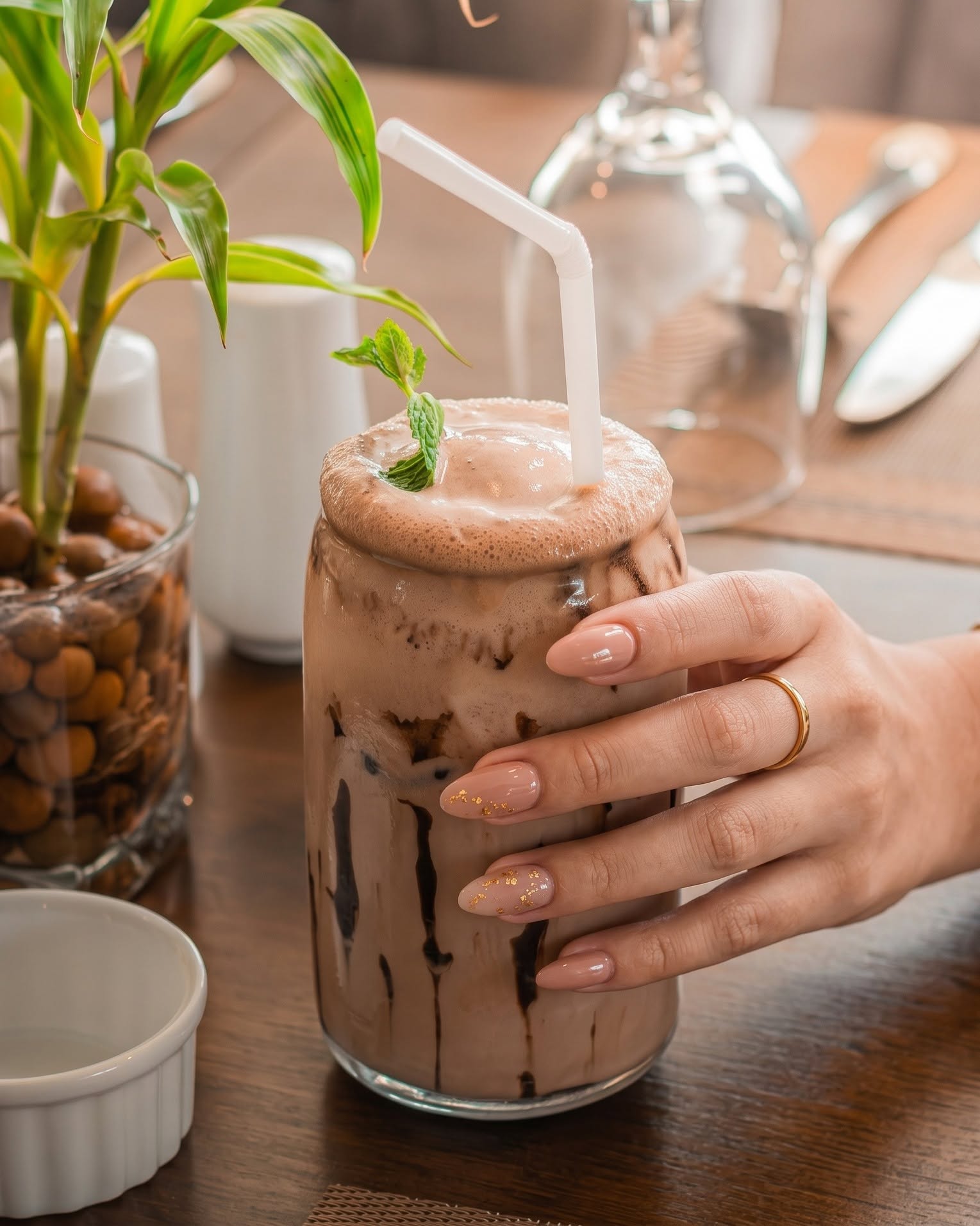 Chocolate milkshake